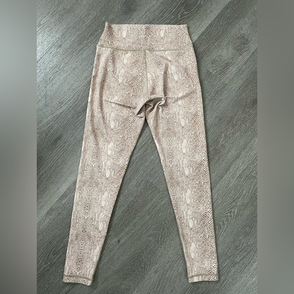 Nwot Kavala Collective Snakeskin Print Leggings Size S — image 3 of 5